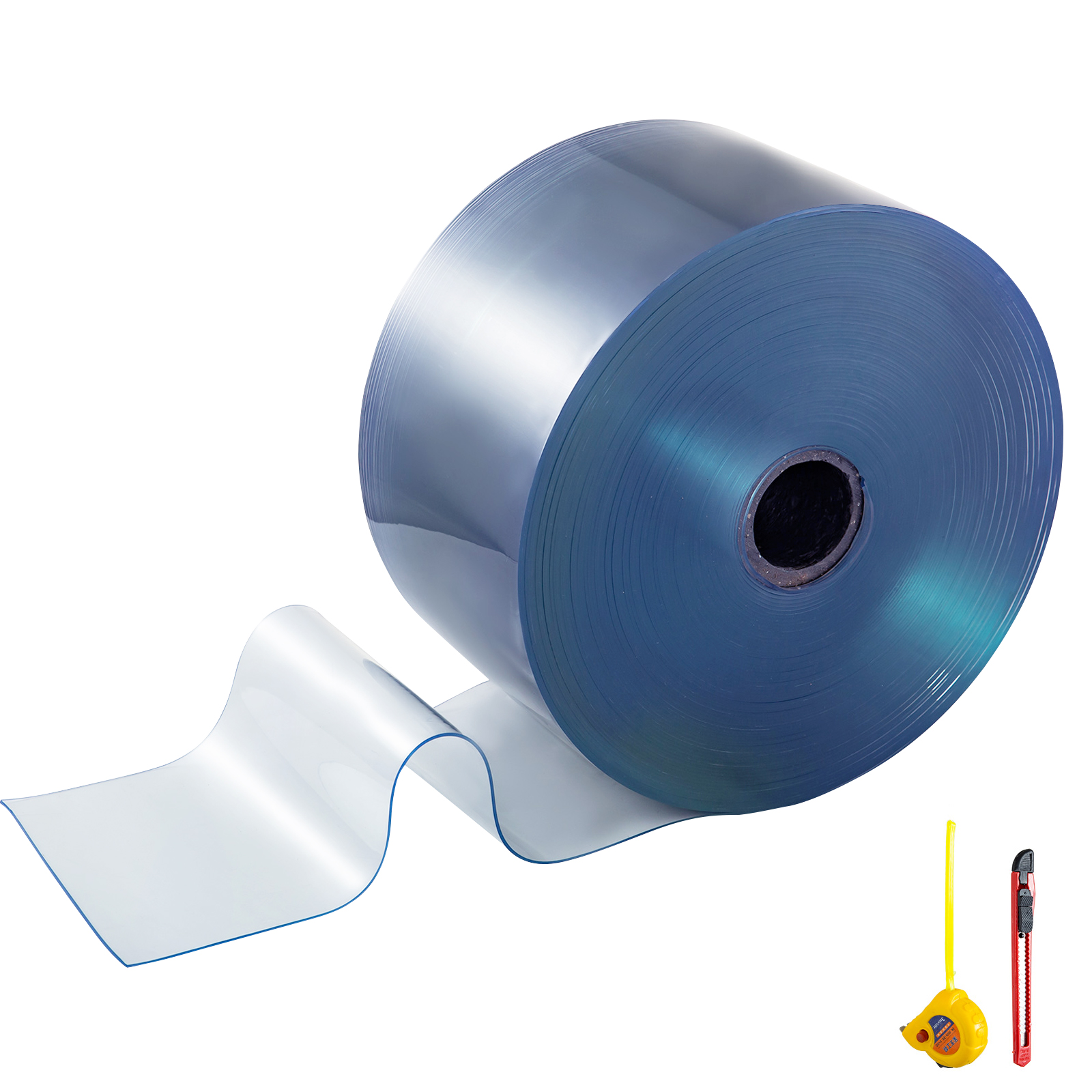 Lanière PVC standard bleu 200 x 2 mm vendue au mètre