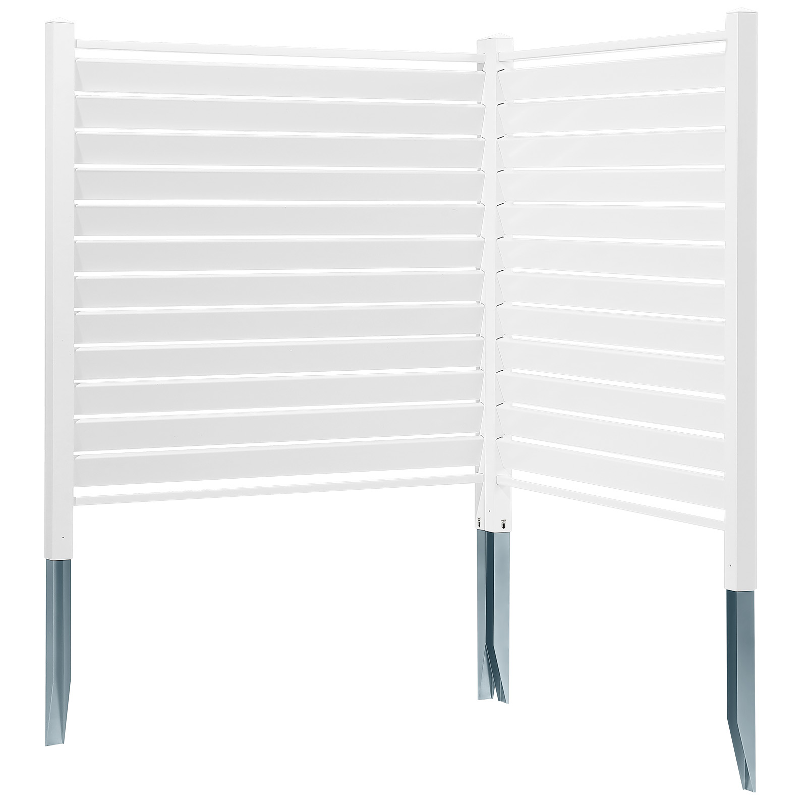 VEVOR Outdoor Privacy Screens 50" W x 50" H Air Conditioner Fence 3/2/4 Panels - Picture 48 of 62