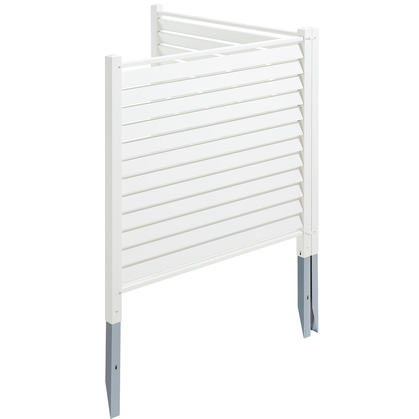 VEVOR Outdoor Privacy Screens 50" W x 50" H Air Conditioner Fence 3/2/4 Panels - Picture 50 of 62