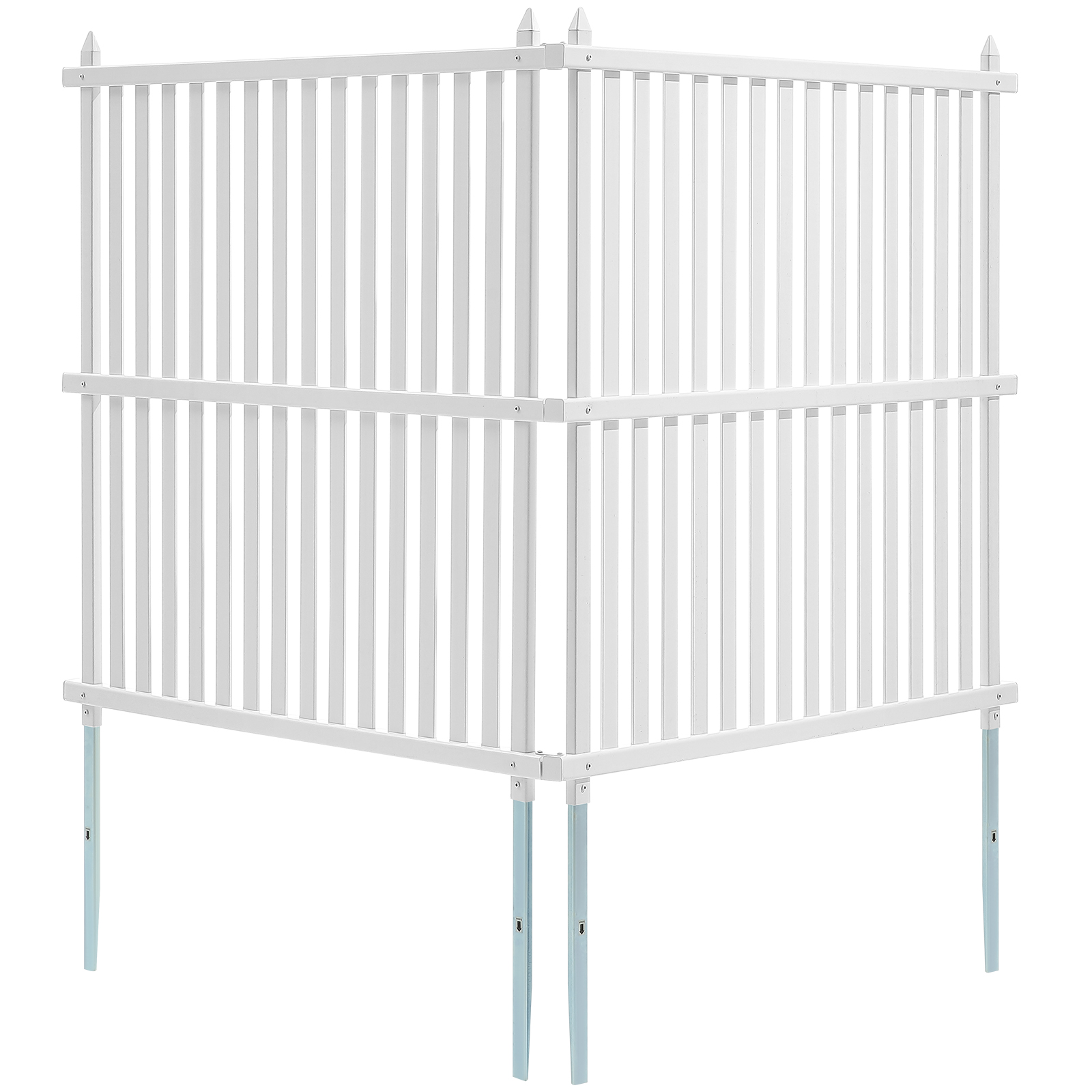 VEVOR Outdoor Privacy Screens 50" W x 50" H Air Conditioner Fence 3/2/4 Panels - Picture 25 of 62