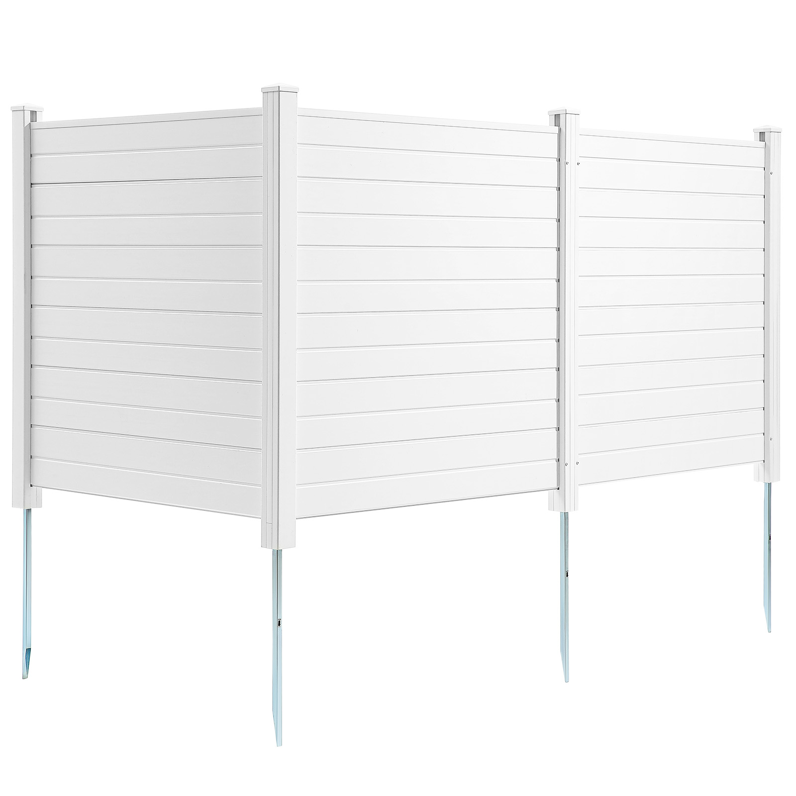 VEVOR Outdoor Privacy Screens 50" W x 50" H Air Conditioner Fence 3/2/4 Panels - Picture 13 of 62