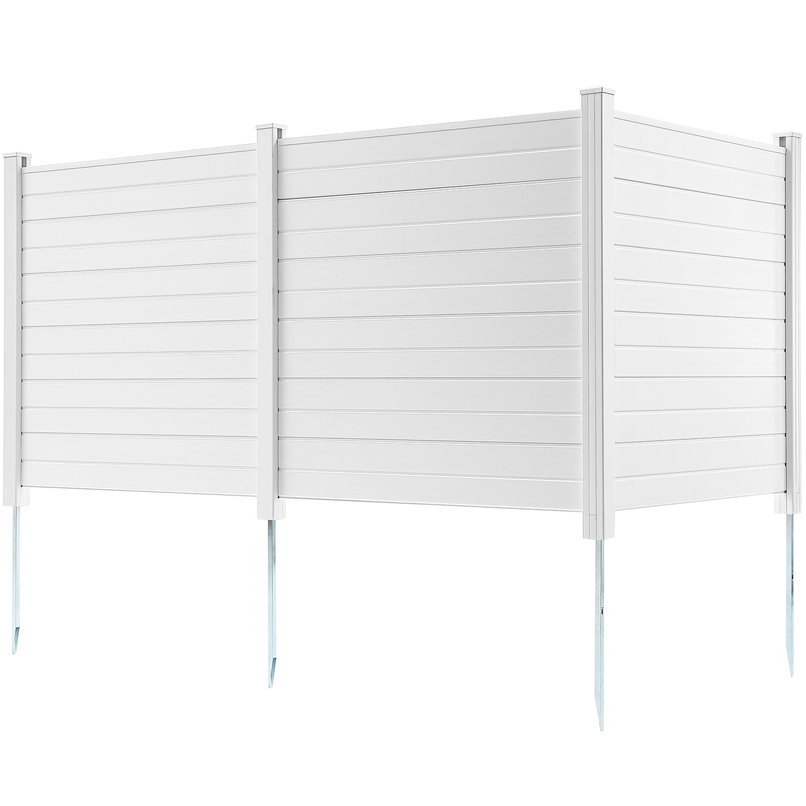 VEVOR Outdoor Privacy Screens 50" W x 50" H Air Conditioner Fence 3/2/4 Panels - Picture 11 of 62