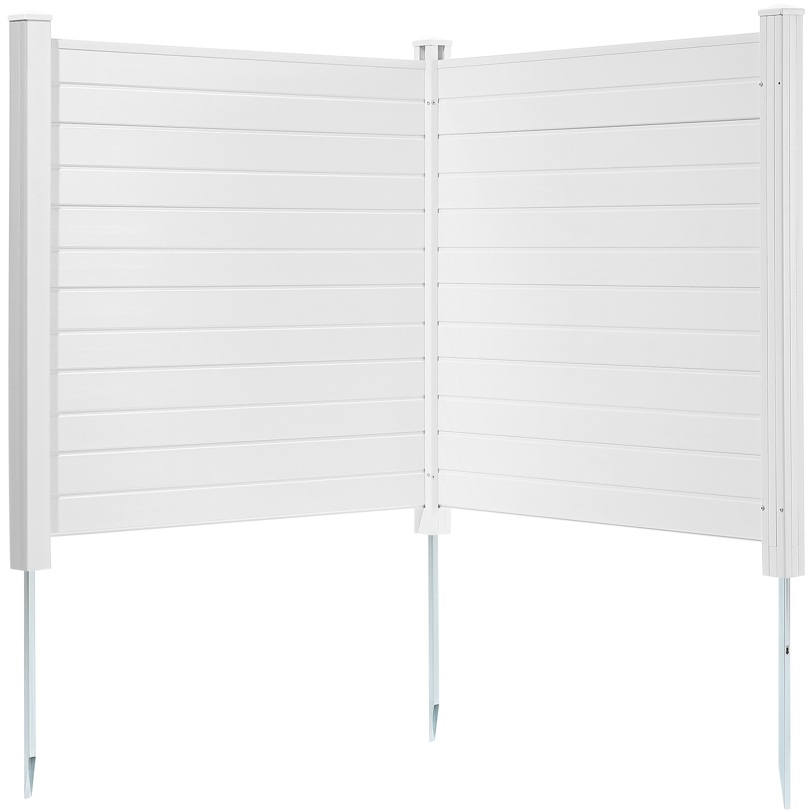 VEVOR Outdoor Privacy Screens 50" W x 50" H Air Conditioner Fence 3/2/4 Panels - Picture 36 of 62