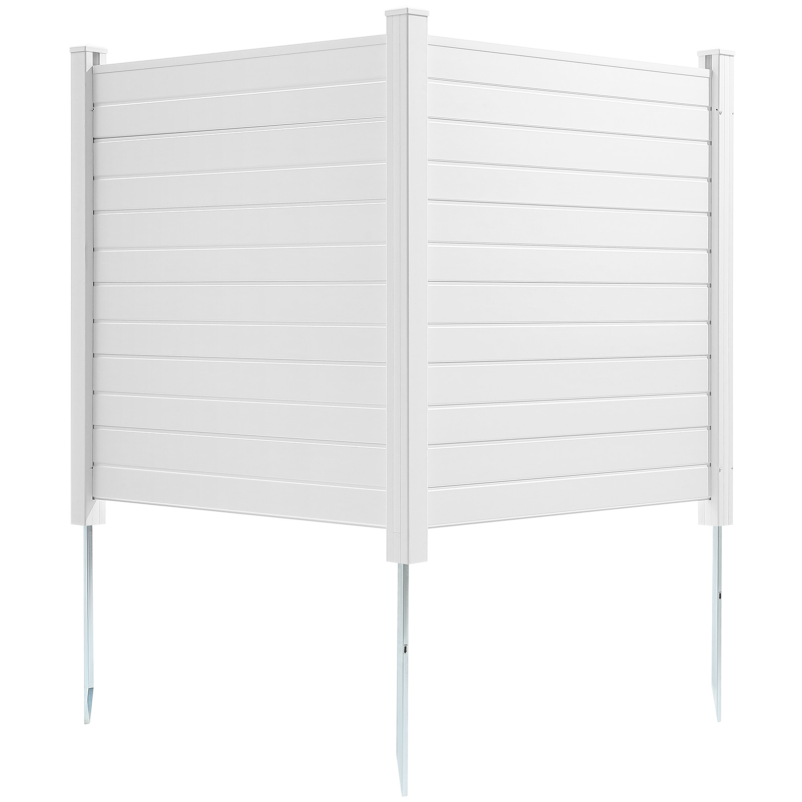 VEVOR Outdoor Privacy Screens 50" W x 50" H Air Conditioner Fence 3/2/4 Panels - Picture 37 of 62