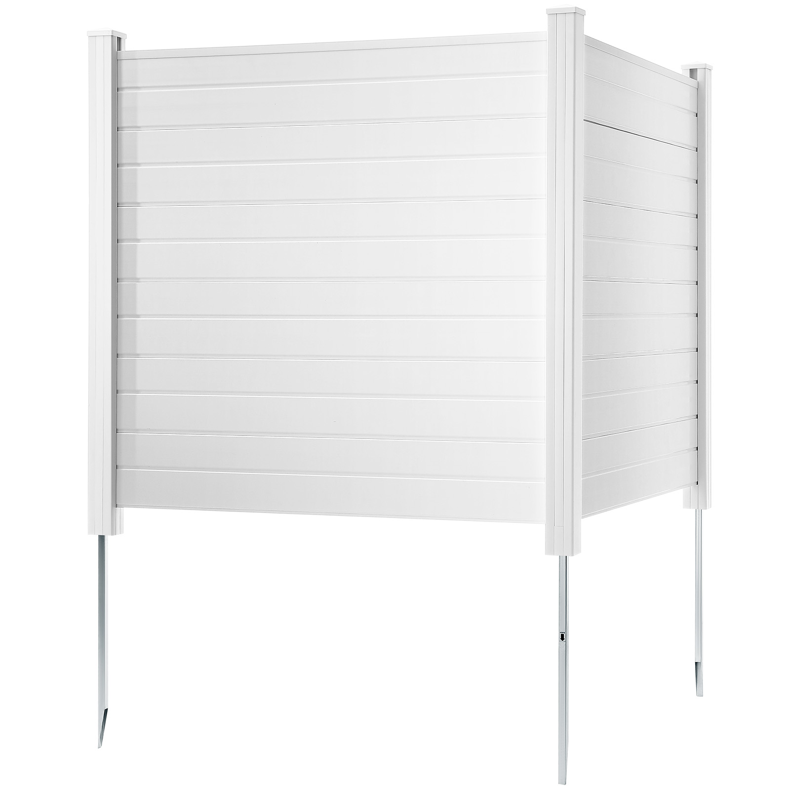 VEVOR Outdoor Privacy Screens 50" W x 50" H Air Conditioner Fence 3/2/4 Panels - Picture 35 of 62