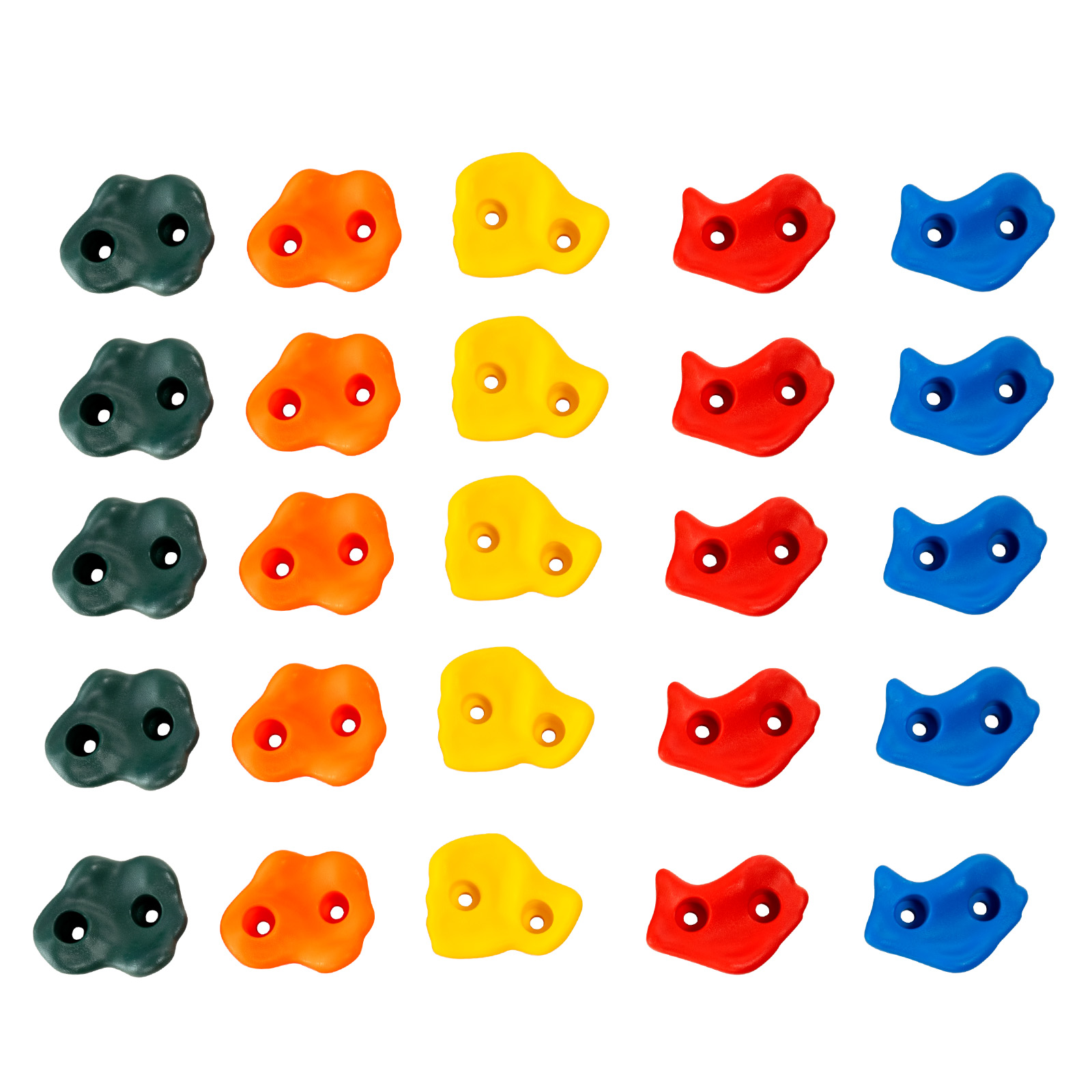 VEVOR 25/32/72/12/20pcs Rock/Tree Climbing Holds Climbing Rocks Handles Hardware - Picture 24 of 98