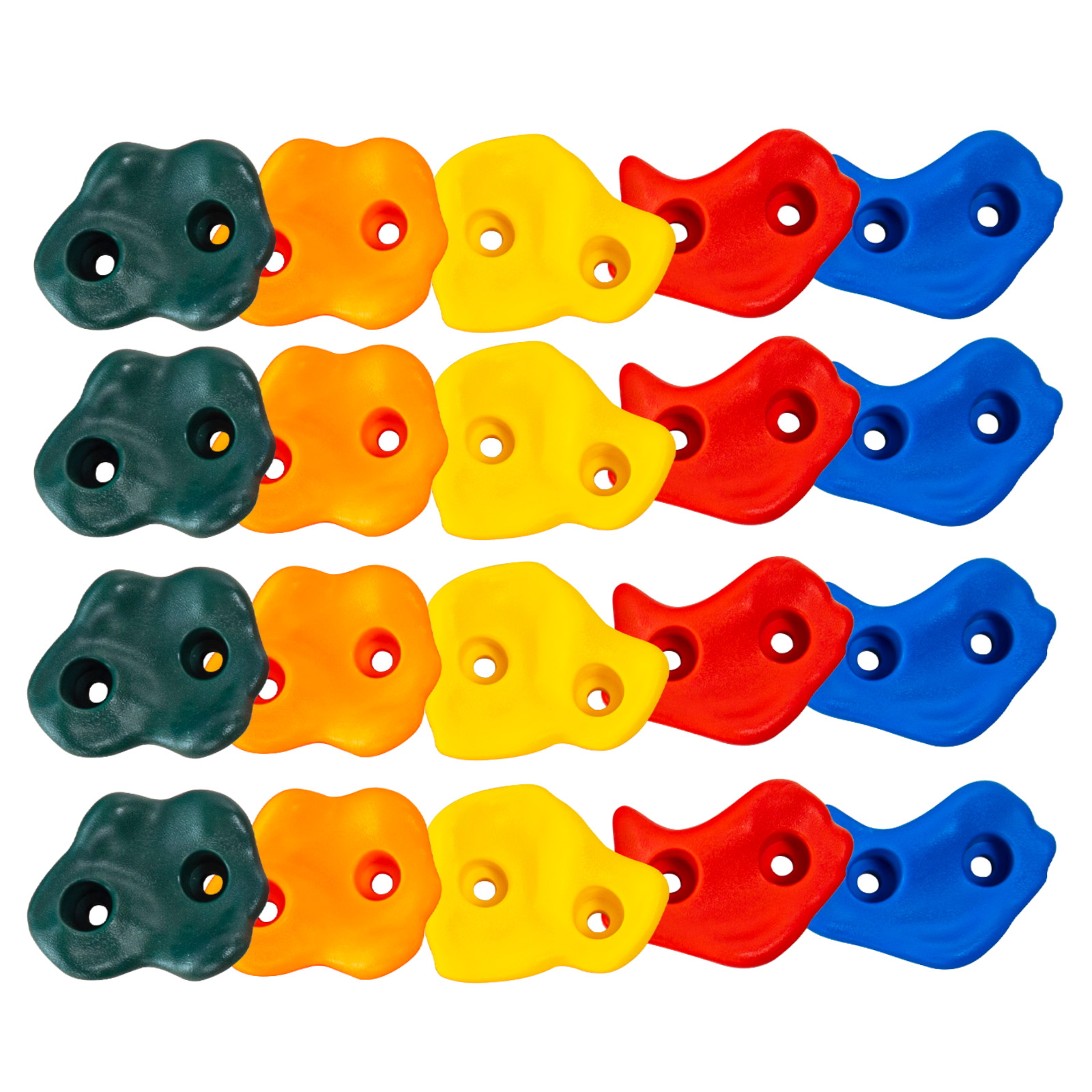 VEVOR 25/32/72/12/20pcs Rock/Tree Climbing Holds Climbing Rocks Handles Hardware - Picture 26 of 98