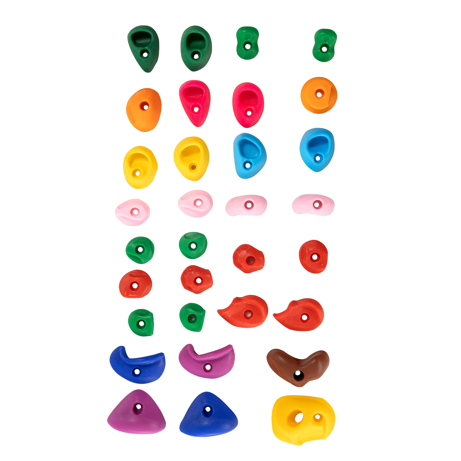 VEVOR 25/32/72/12/20pcs Rock/Tree Climbing Holds Climbing Rocks Handles Hardware - Picture 60 of 98