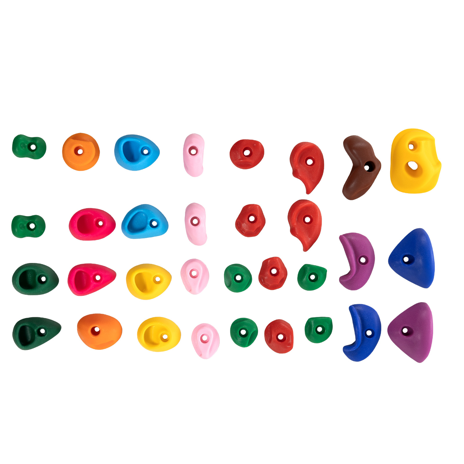 VEVOR 25/32/72/12/20pcs Rock/Tree Climbing Holds Climbing Rocks Handles Hardware - Picture 36 of 98