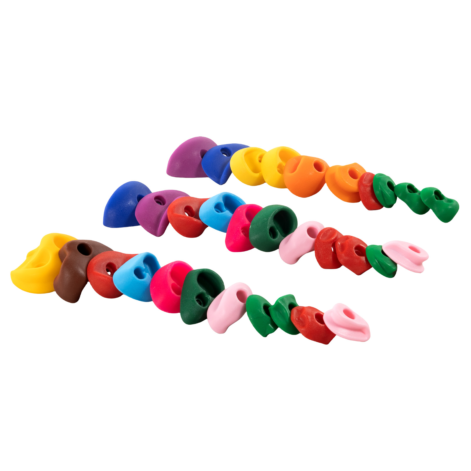 VEVOR 25/32/72/12/20pcs Rock/Tree Climbing Holds Climbing Rocks Handles Hardware - Picture 38 of 98