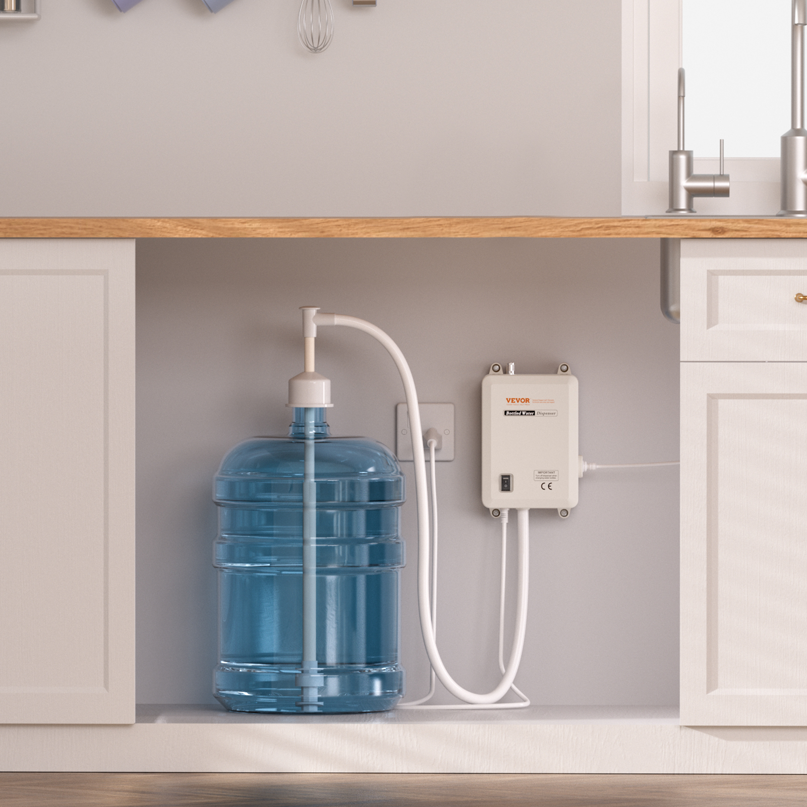 AC Bottled Water Dispensing Pump System Replaces Bunn Flojet 110V 1/2 Head - Picture 46 of 62