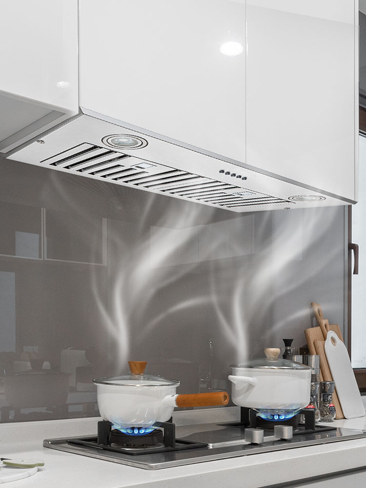 Built-in Range Hood,Max 800CFM,Push Button Control