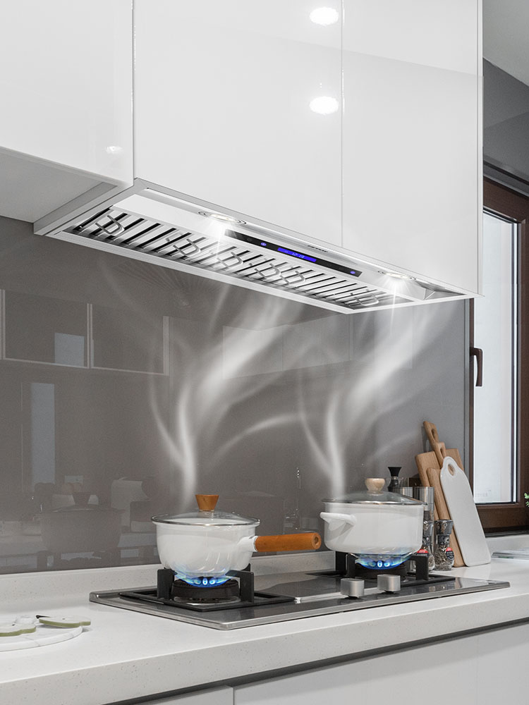 Built-in Range Hood,Max 900CFM,Touch & Remote Control