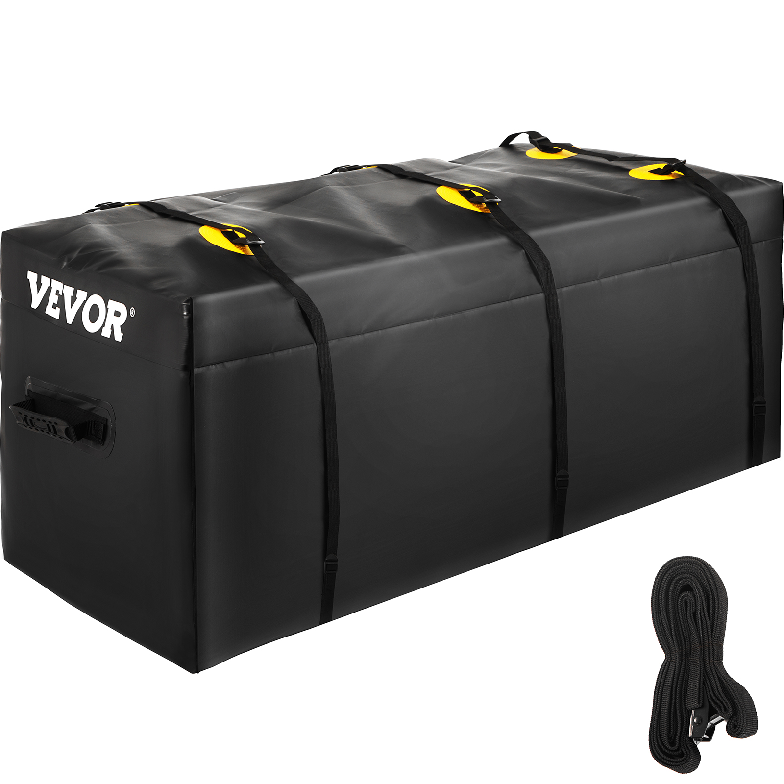 VEVOR Hitch Cargo Carrier Bag, Waterproof 840D PVC, 48x20x22 (12 Cubic  Feet), Heavy Duty Cargo Bag for Hitch Carrier with Reinforced Straps, Fits Car  Truck SUV Vans Hitch Basket