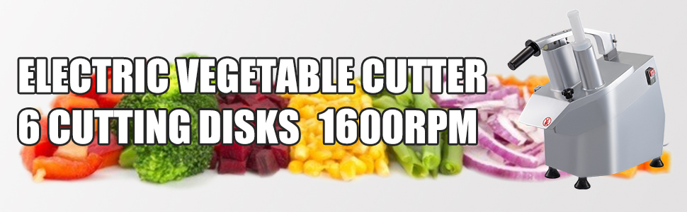 vegetable cutter, cast aluminum alloy, 6 cutting disks