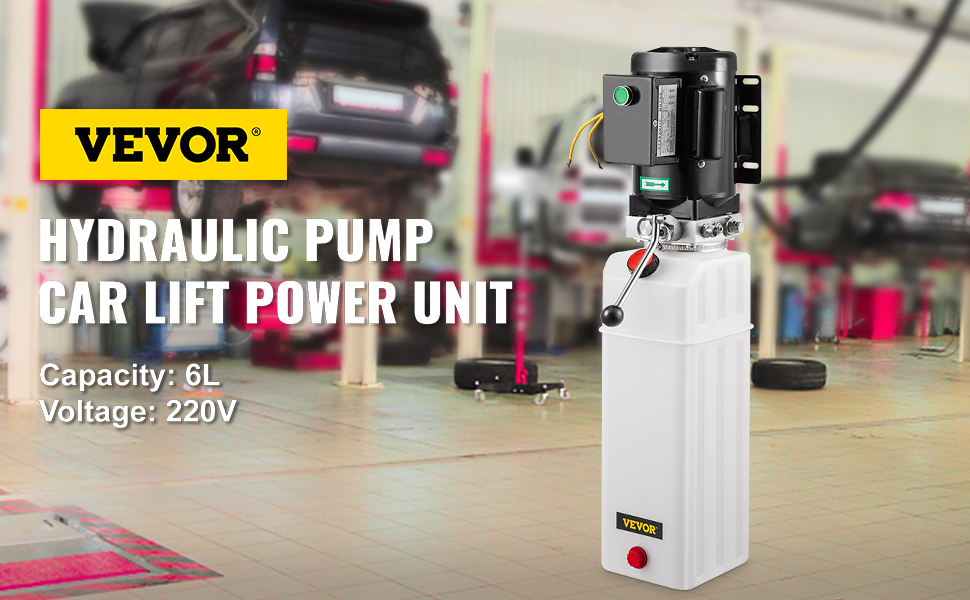 VEVOR Hydraulic Pump 2.2KW Car Lift Hydraulic Power Unit Hydraulic