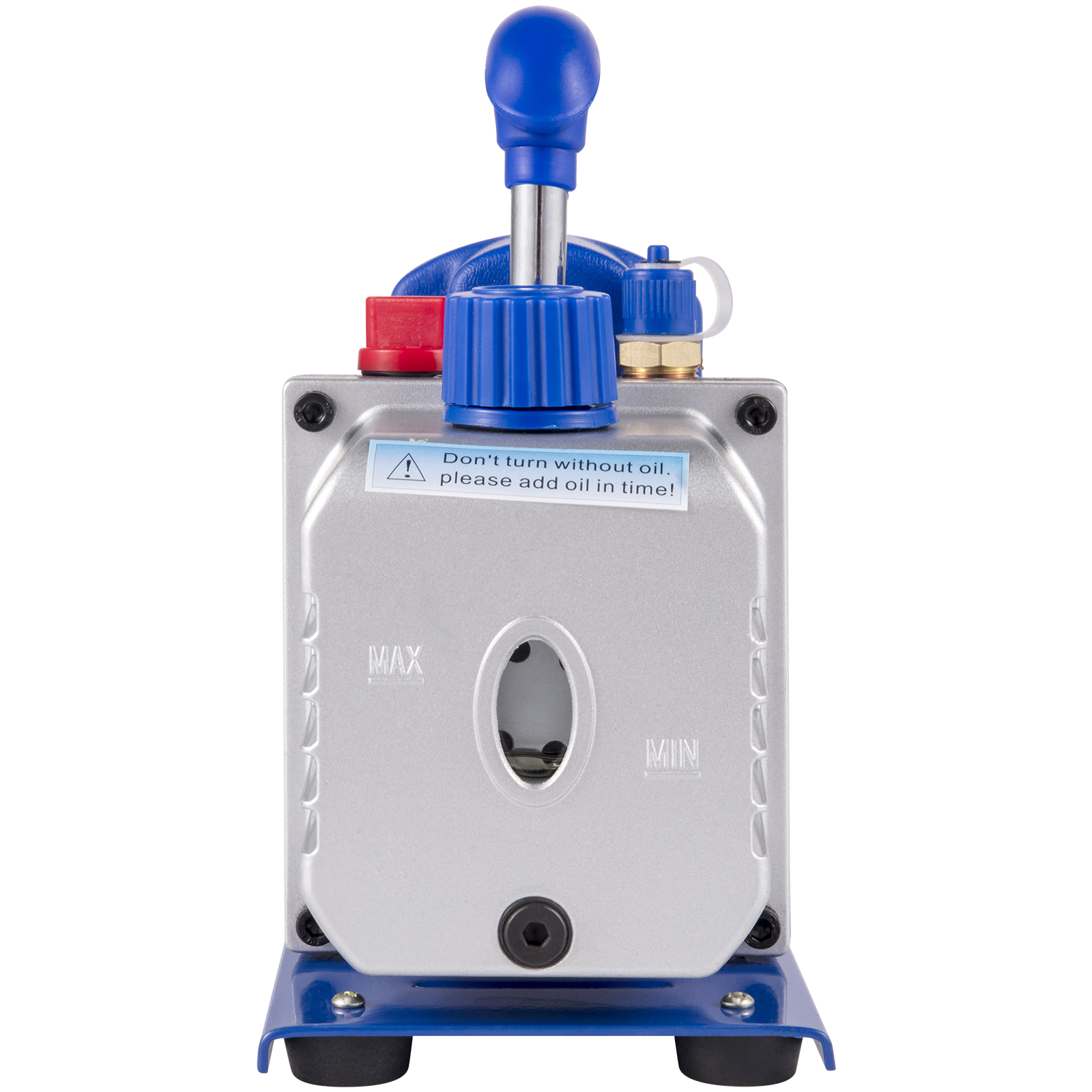 9 CFM 1 HP Rotary 2 Stage Vacuum Pump Refrigerant Gauges Tools Air Condition - Picture 48 of 110