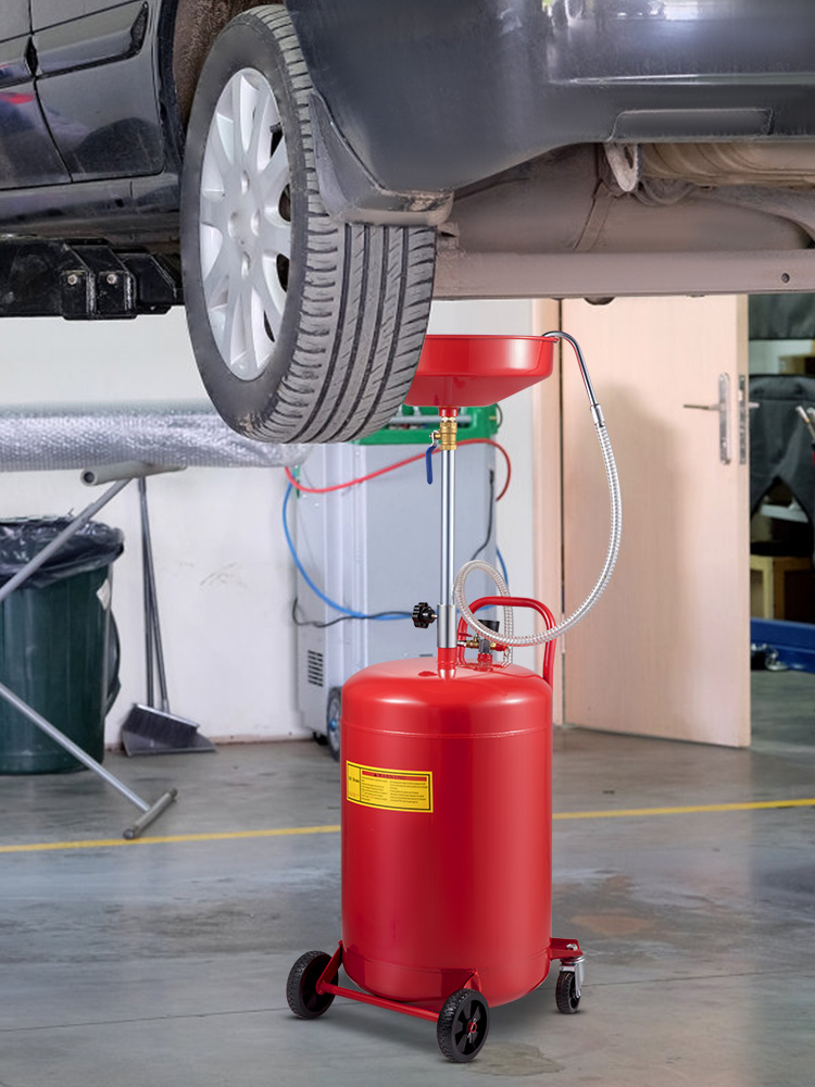 Portable Auto Car Waste Motor Oil Removal Drain Draining Storage Tank 