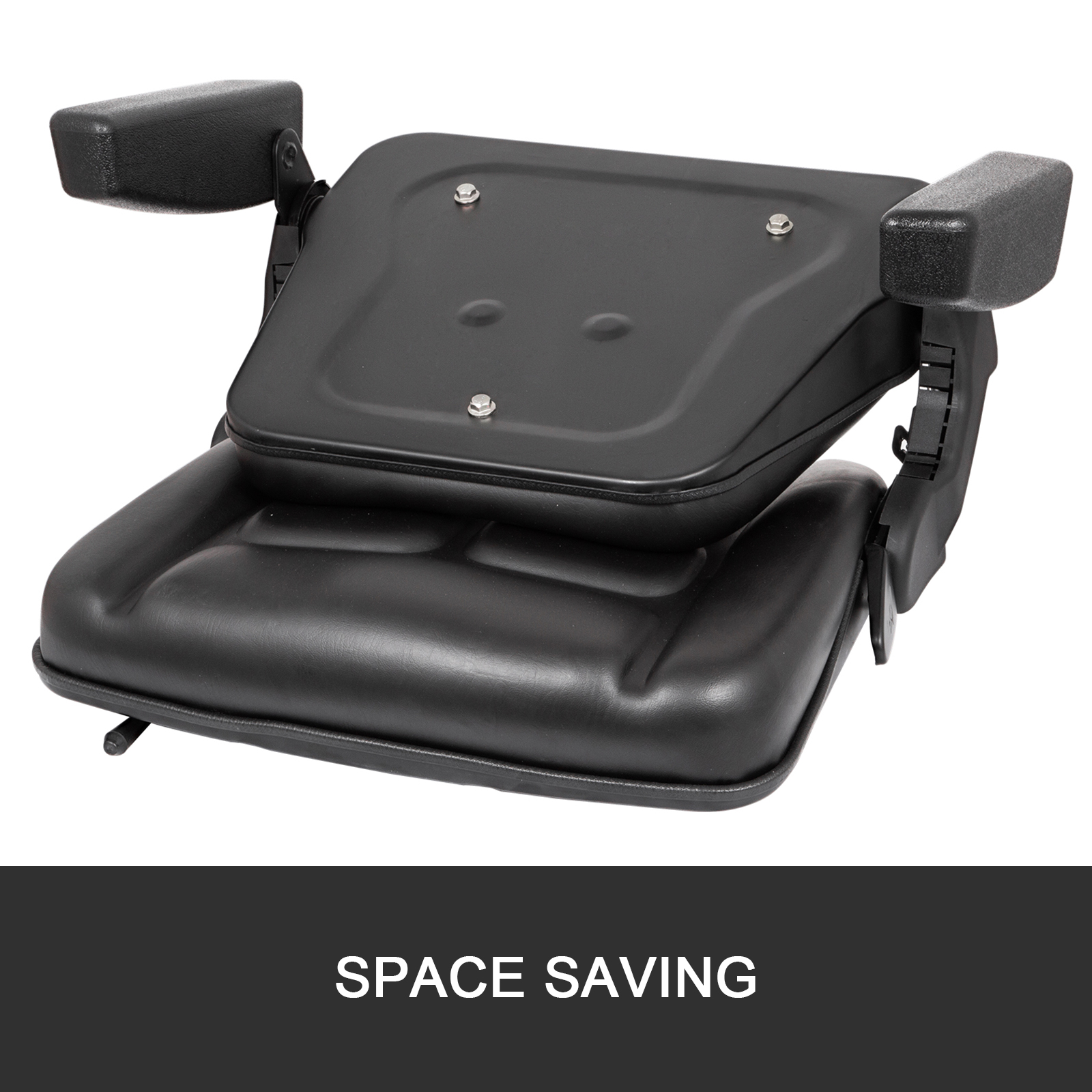 Universal Forklift Seat Full Suspension with Safety Belt VEVOR US