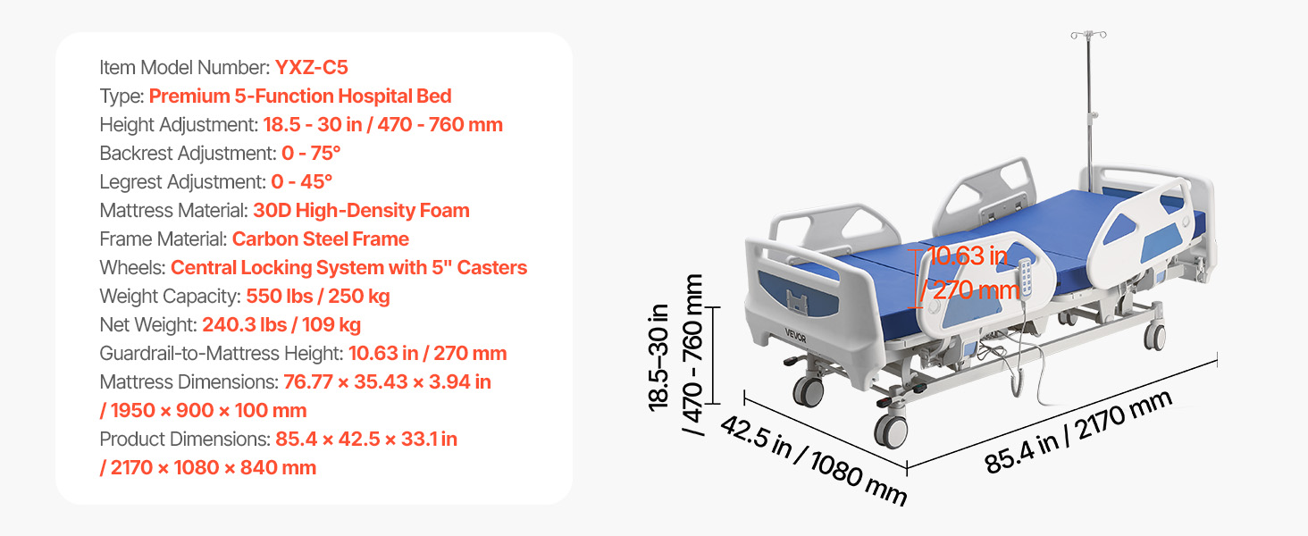 Hospital Bed A100 1.11
