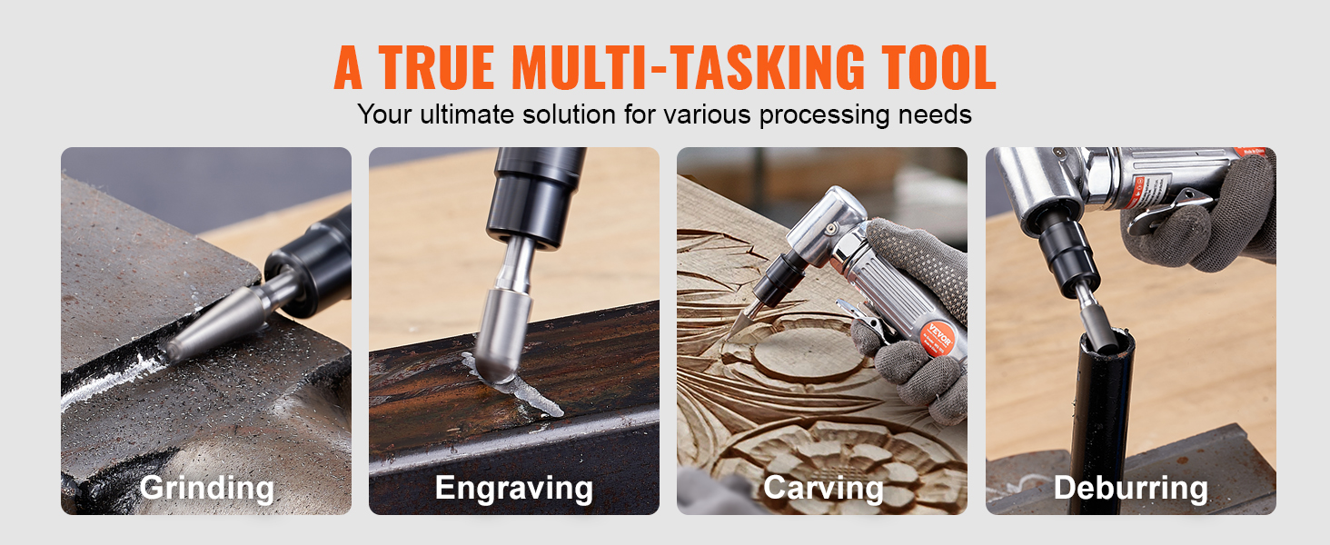VEVOR VEVOR Air Die Grinder Kit, Right Angle and Straight Die Grinder