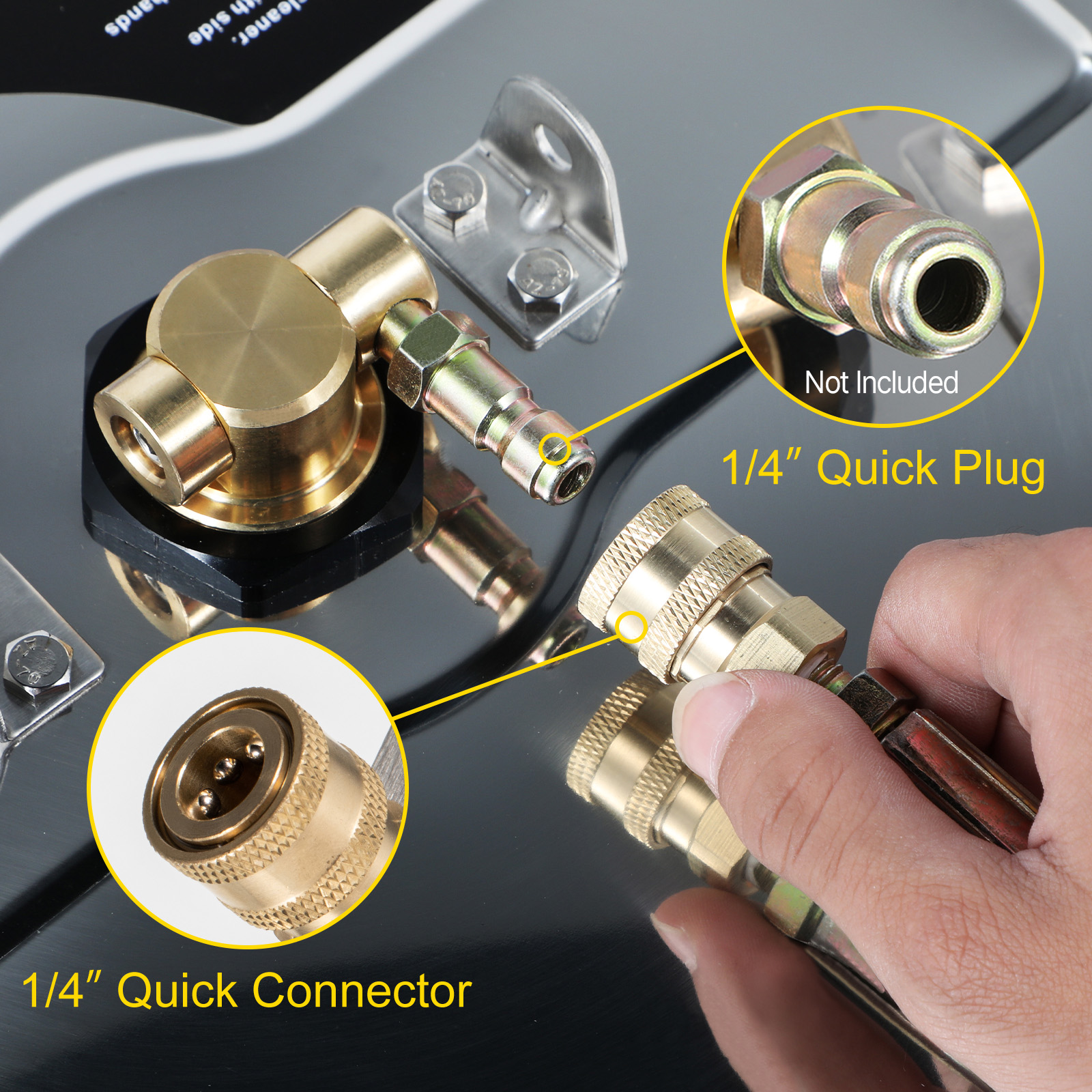 Ugello Turbo Doppio Per Idropulitrice 4000 PSI - Pulizia Potente Per Auto, Vialetti E Superfici - Foto 8