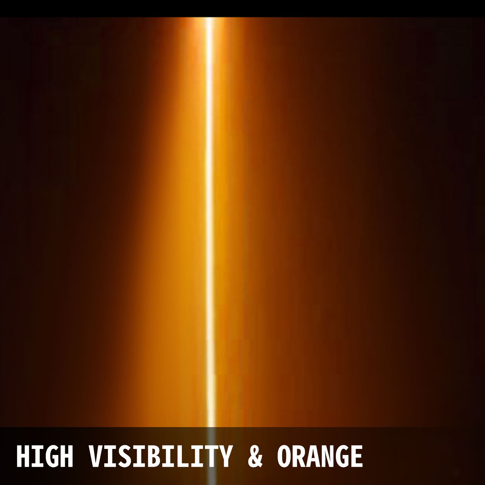 VEVOR 1PC 4FT Led Whip Lights Orange Color Lighted Whips for UTV Optic