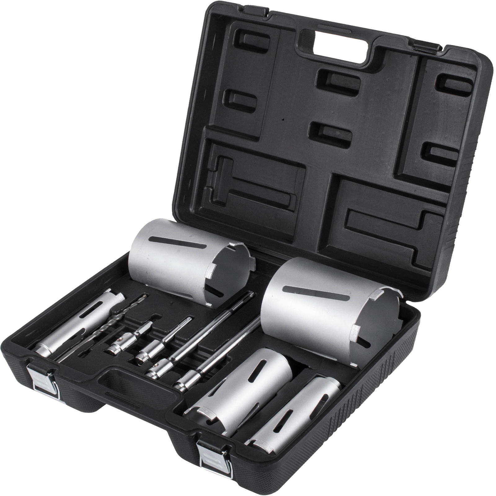 DRILAX Diamond Hole Saw Drill Bit Set – 5pc, 3/4 To 1-3/4 Inch, For Tile, Glass, Granite, Porcelain