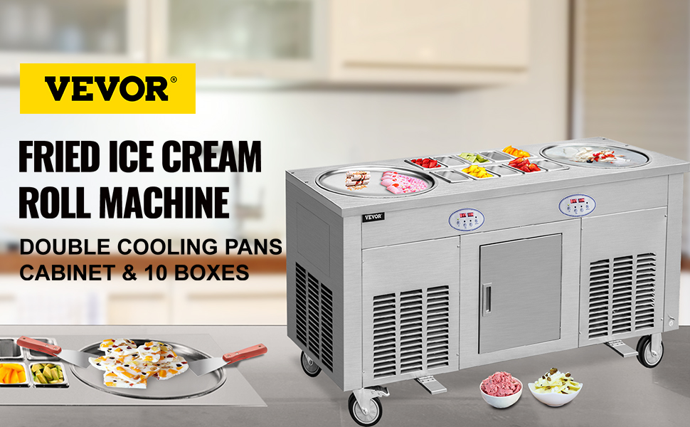 Rolled Ice Cream Machine