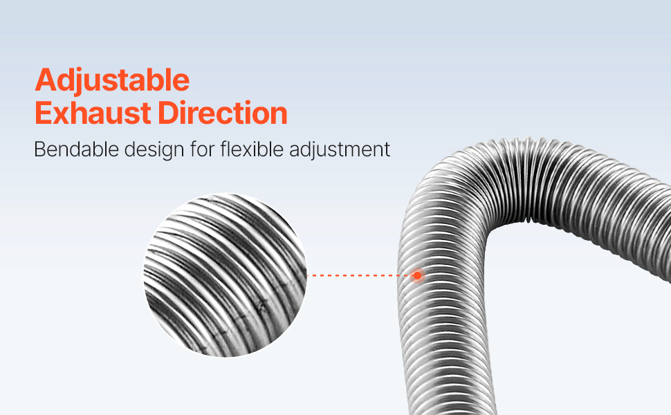 Tubo Di Scarico Per Riscaldatore Auto 300 Cm Con Silenziatore – Acciaio Inox, Diametro 25mm, Con Morsetti E Staffa, Per Riscaldatori Aria Diesel - 4