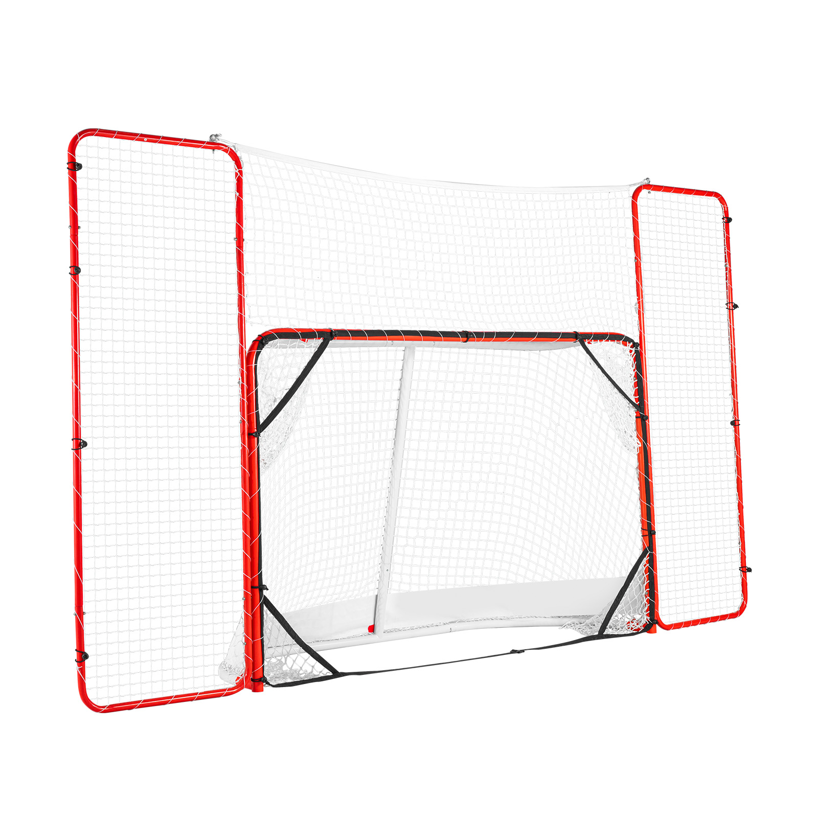 VEVOR Hockey Goal Backstop Net Street Hockey Sport Target Netting Outdoor 72/54 - Imagen 12 de 50