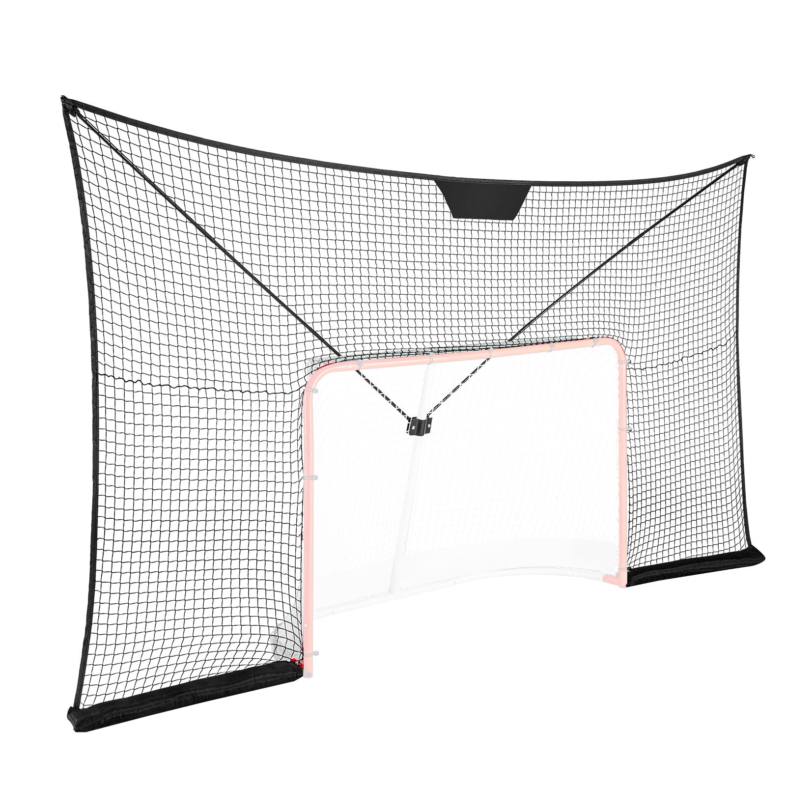 VEVOR Hockey Goal Backstop Net Street Hockey Sport Target Netting Outdoor 72/54 - Imagen 24 de 50