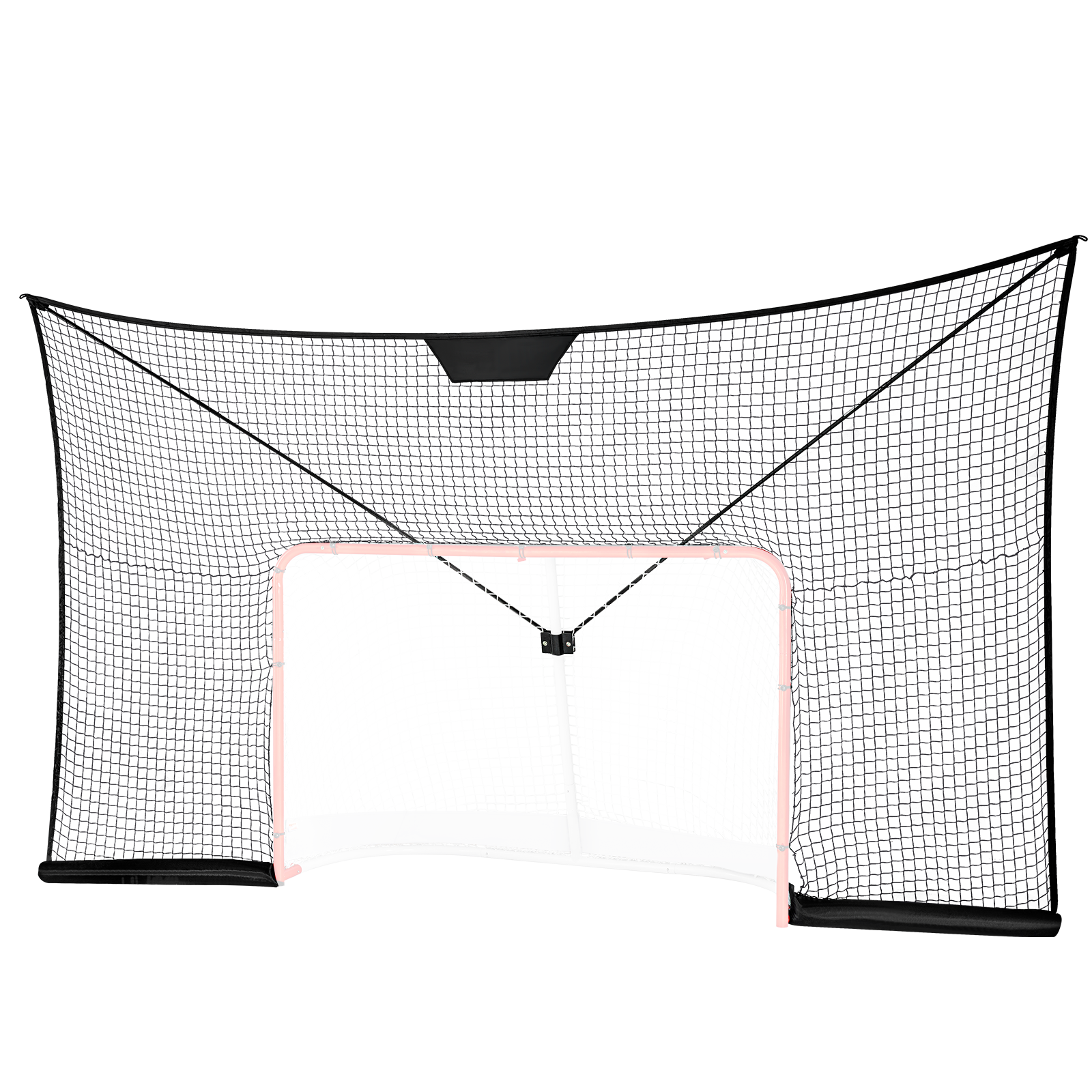 VEVOR Hockey Goal Backstop Net Street Hockey Sport Target Netting Outdoor 72/54 - Imagen 23 de 50