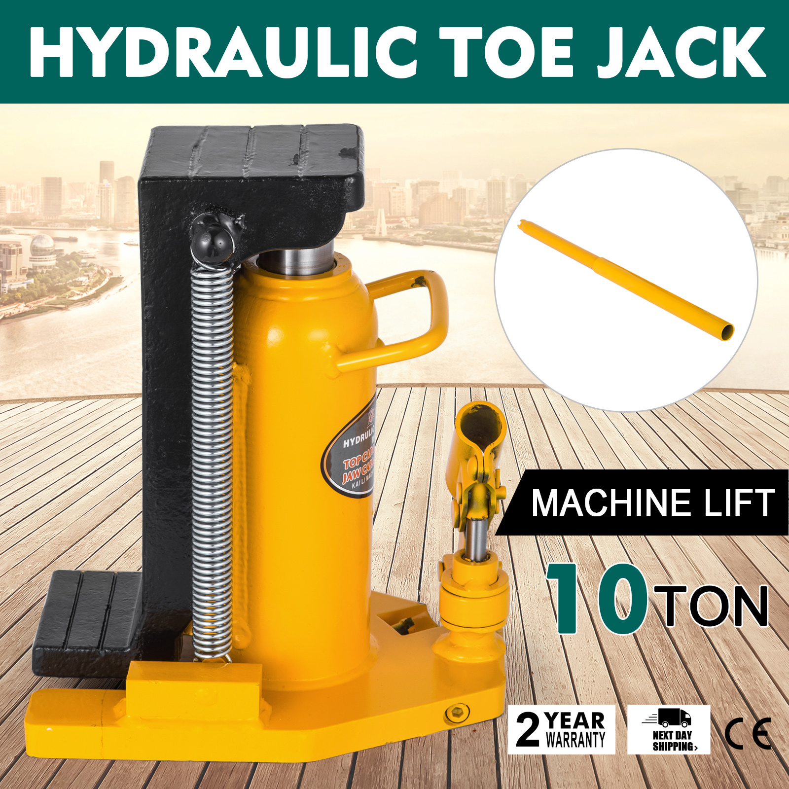 Bottle Jack Hydraulic, 20 Ton Capacity, Auto Truck Repair Lift