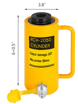 hydraulic cylinder jack,20 T, 50 mm