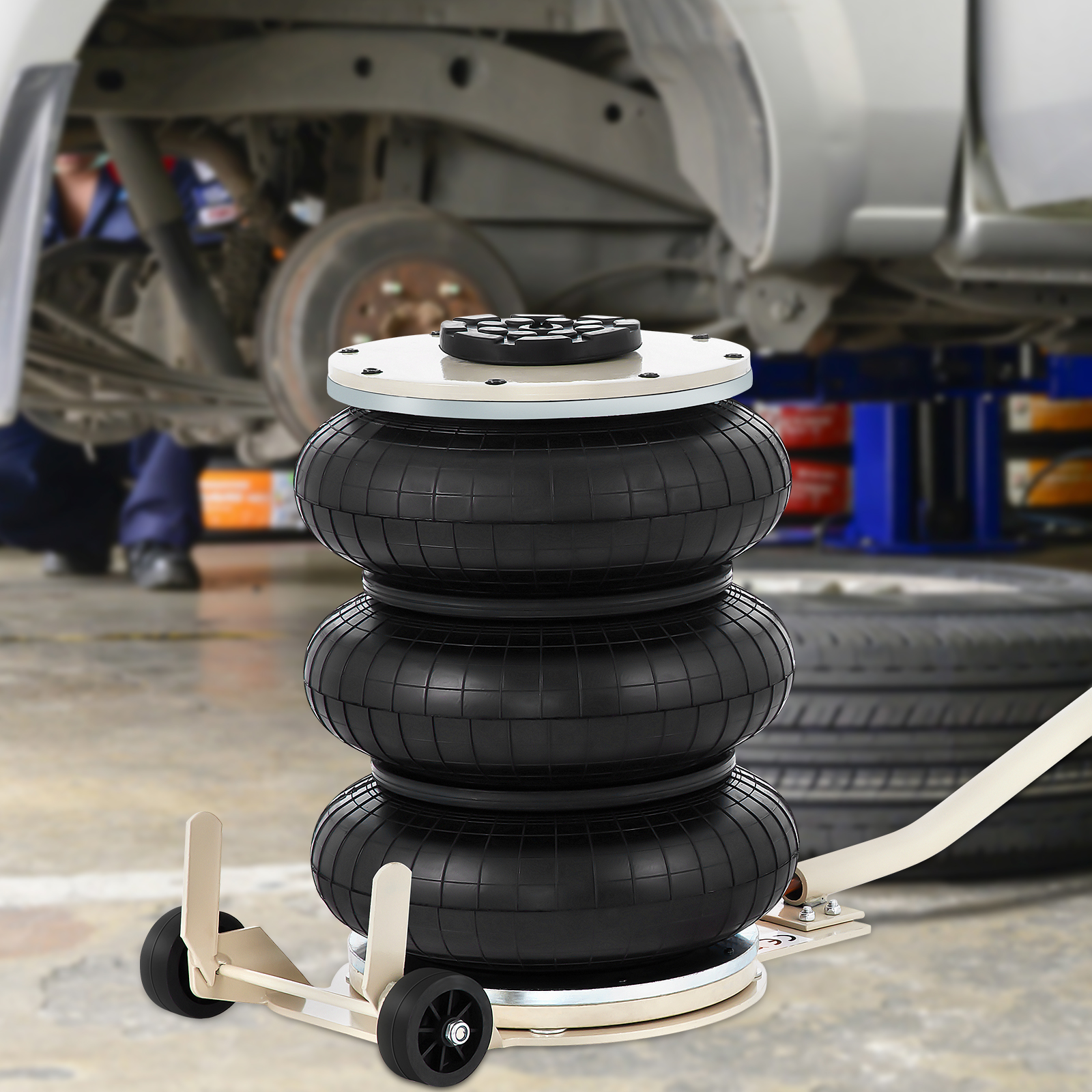 VEVOR Triple Bag Air Jack 6600/11000 lbs Pneumatic Jack for Car SUV Lifting - Picture 94 of 110