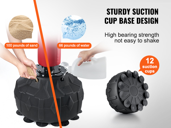 Punching Bag VEVOR Boxing Speed Trainer, With Stand, Reflex Teens