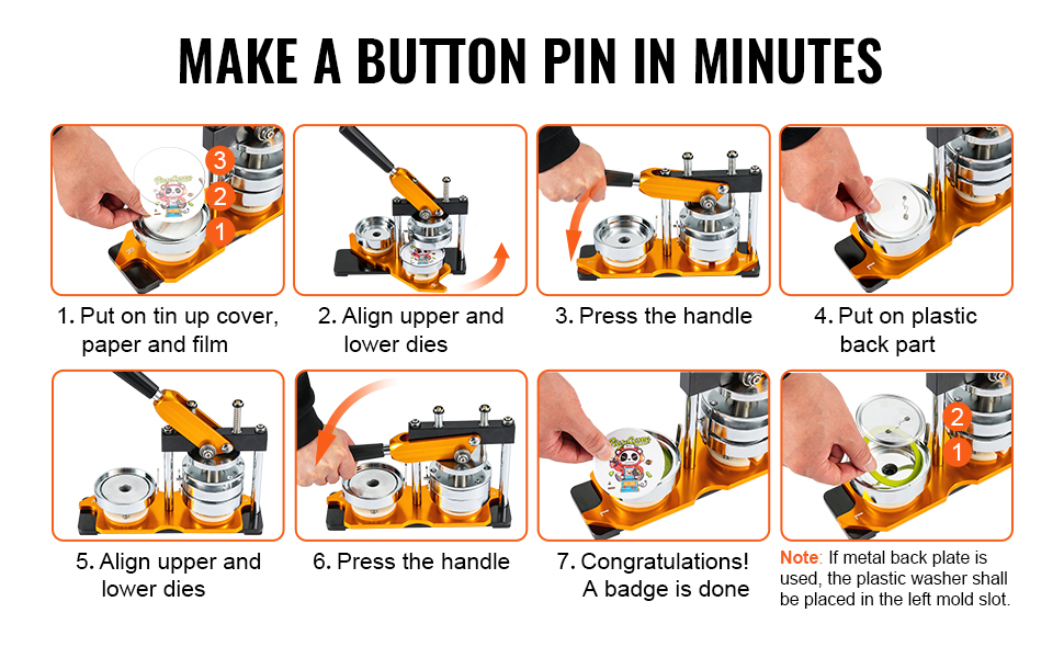 Making DIY Buttons With Cricut: VEVOR Button Maker Machine