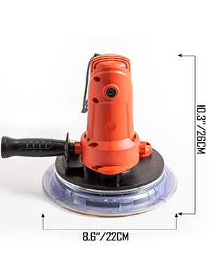 Discs Details about   Electric Hand Held Drywall Sander 710W Variable Speed w/ Vacuum Dust Bag 