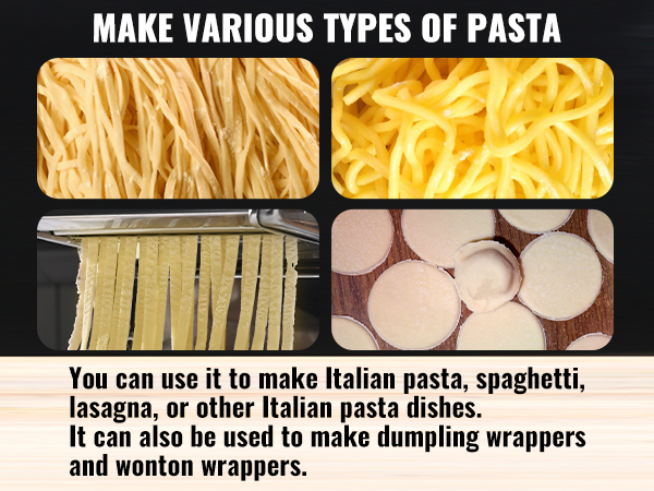 Commercial Pasta Maker Fresh Noodle Making Machine Manual Noodles Wonton  Machine