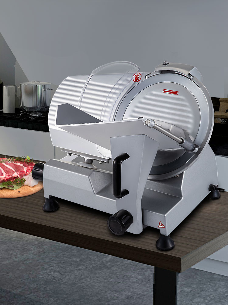 Commercial Meat Slicer,12'' Chromium-plated Steel Blade,0-16mm Slice Thickness