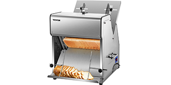 VEVOR Commercial Toast Bread Slicer, 12mm Thickness Electric Bread Cutting  Machine, 31PCS Commercial Bakery Bread Slicer, 110V Toast Cutter Cutting  Machine, Bread Cutter for Bread Sheet Cutter Cutting