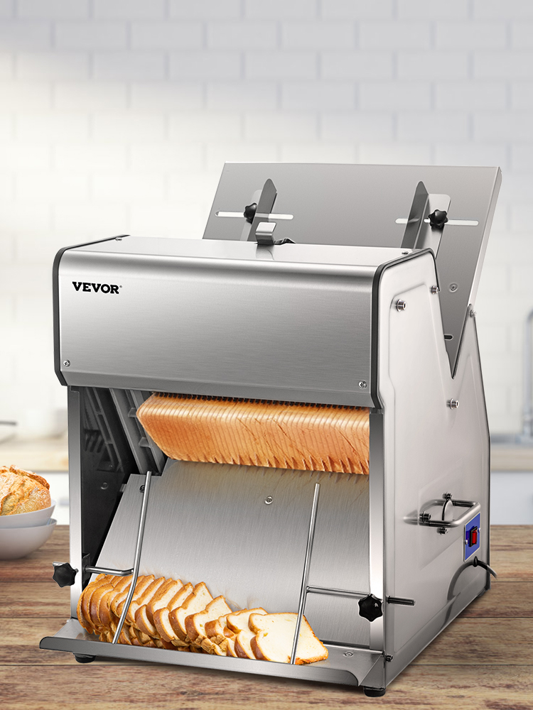 200kg/h Electric Bread Slice Frying Machine for Commercial