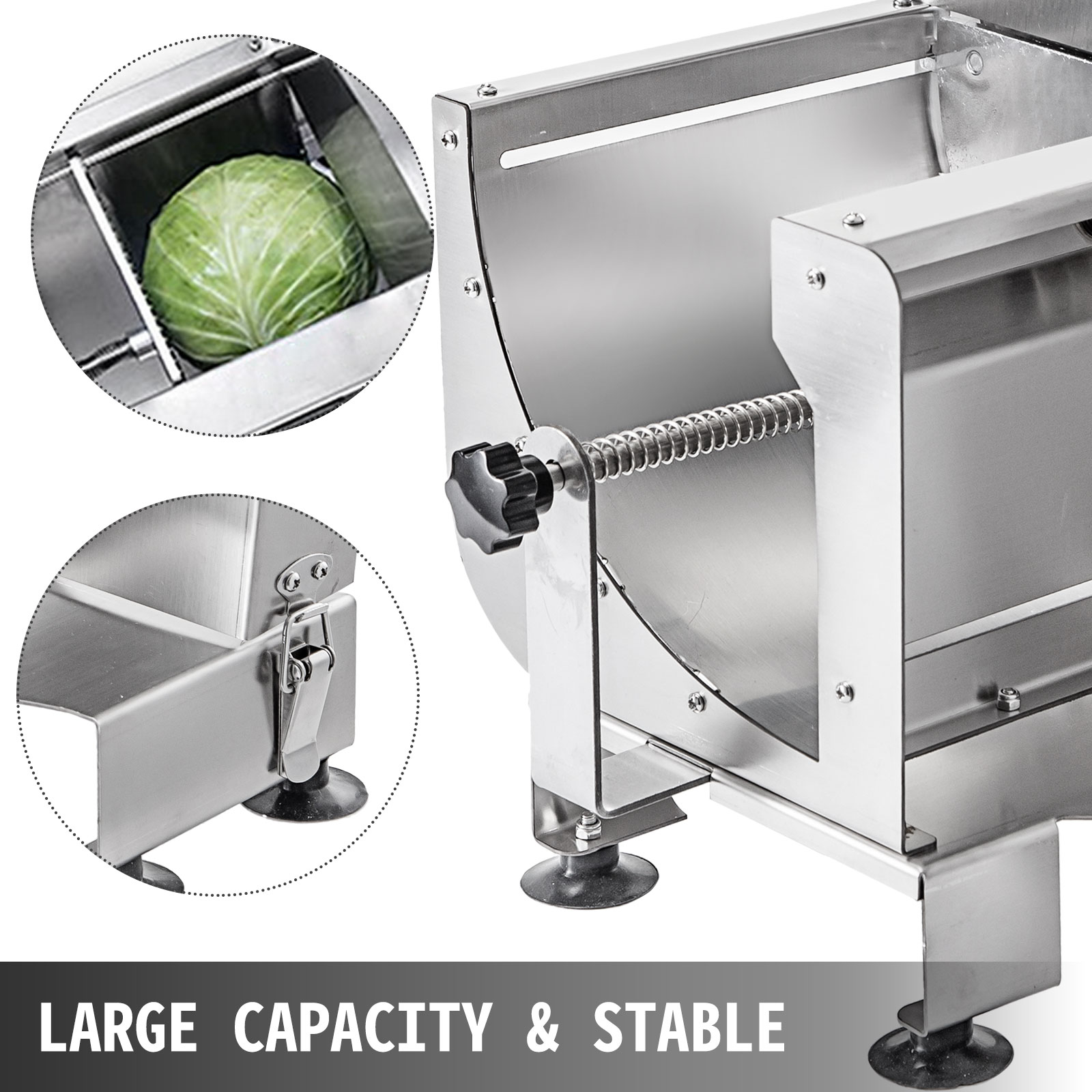 High-end Stainless Steel Multifunctional Vegetable Cutter, Manual