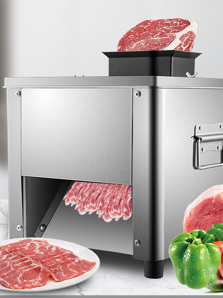 GLF 220V Professional Meat Cutter Commercial Butcher Bandsaw Steak Slicer 