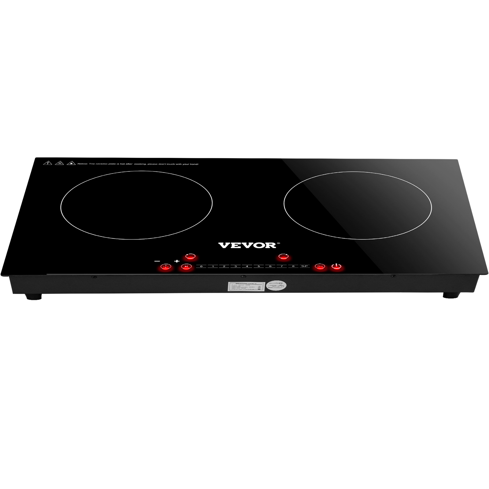 VEVOR 2/4/5 Burners Electric Induction Cooktop Stove Hob Built-in Burner  Cooker Sensor Touch