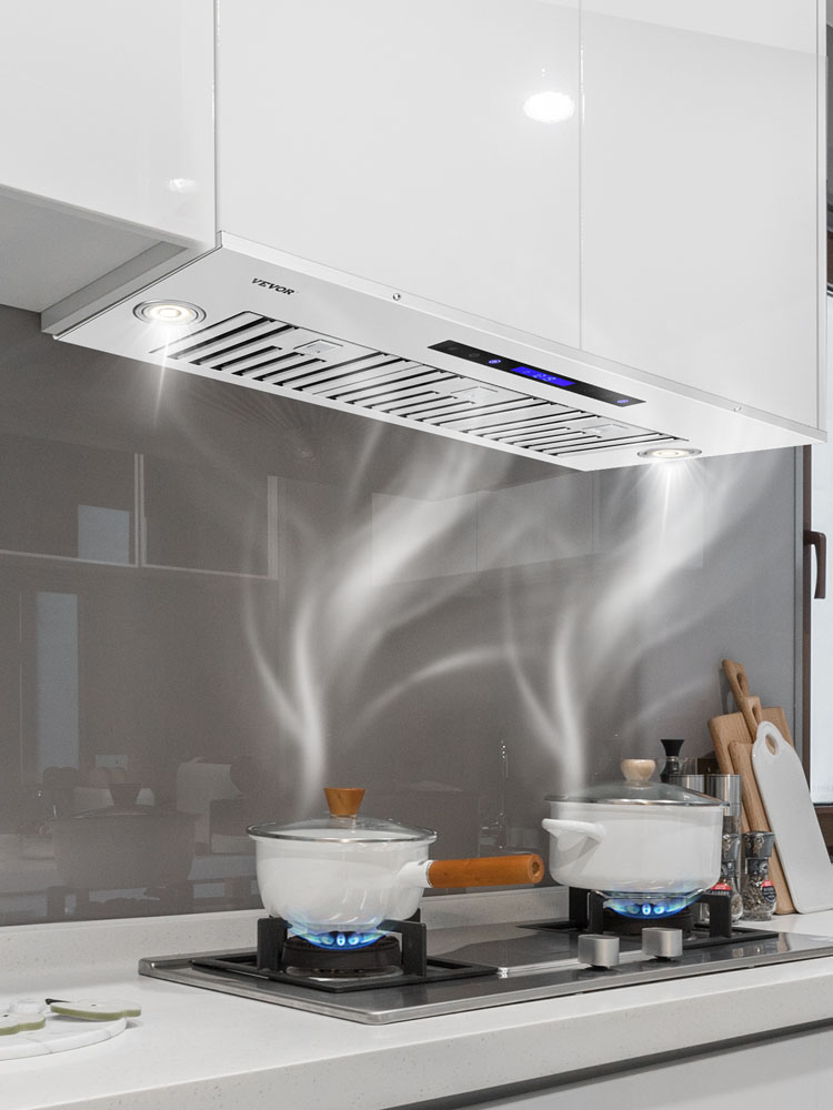 Built-in Range Hood,Max 900CFM,Touch & Remote Control