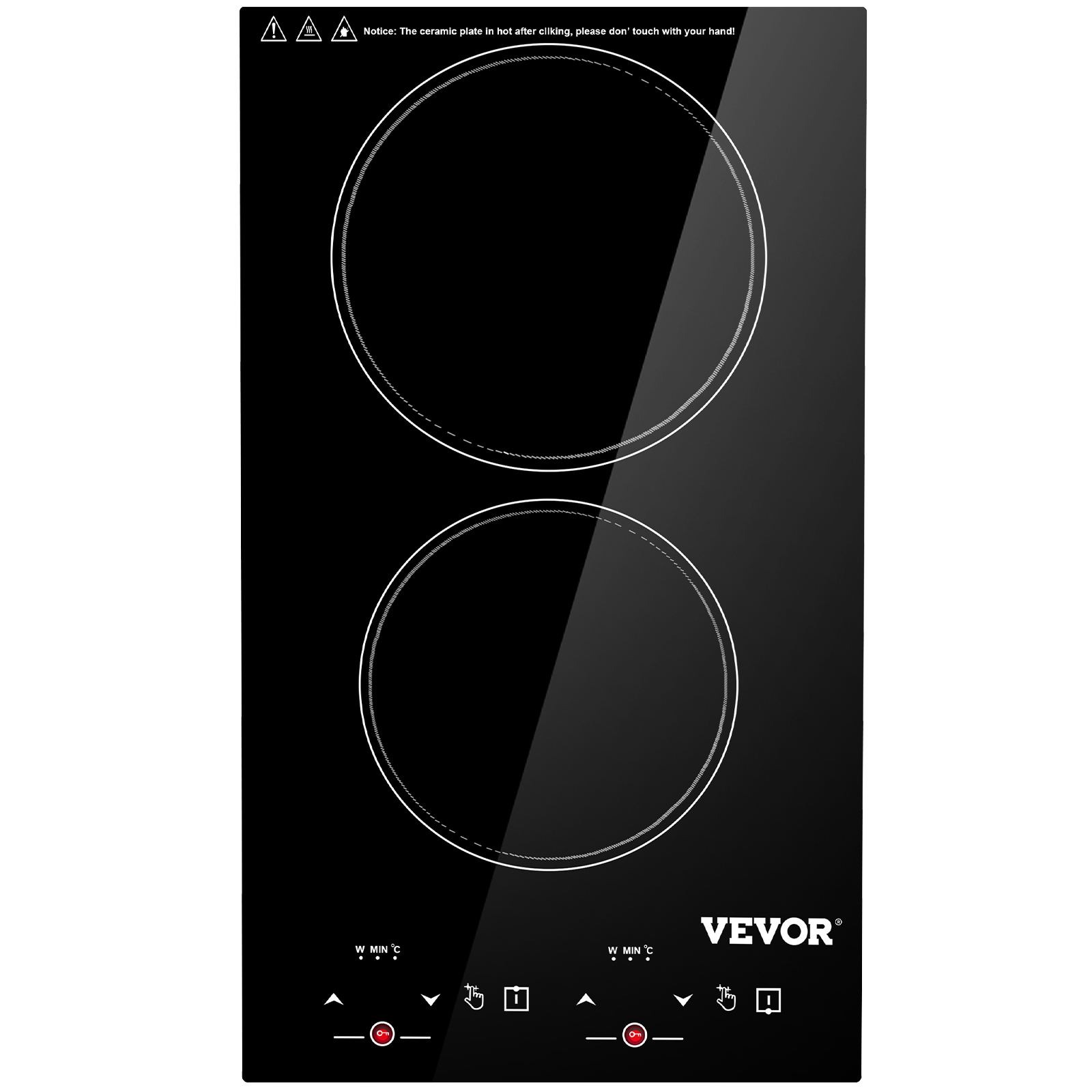 Built-in Ceramic Cooktop,Sensor Touch Control,with 4 Burners