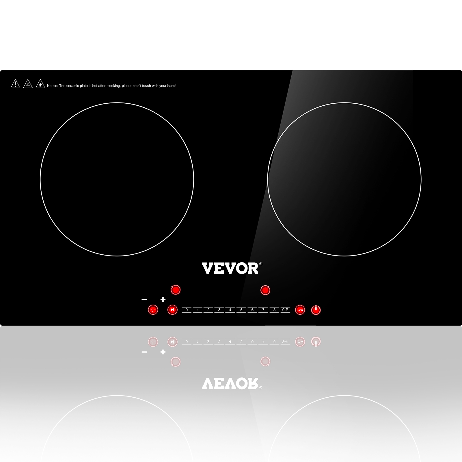 Built-in Ceramic Cooktop,Sensor Touch Control,with 4 Burners