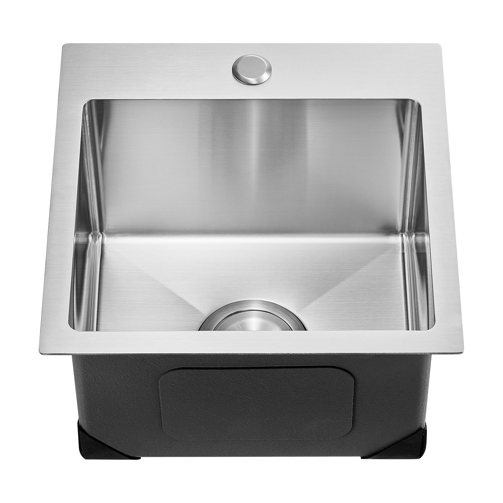 Drop In Kitchen Sink Top Mount 15/25/30/33 inch Single Bowl Stainless Steel - Picture 62 of 62